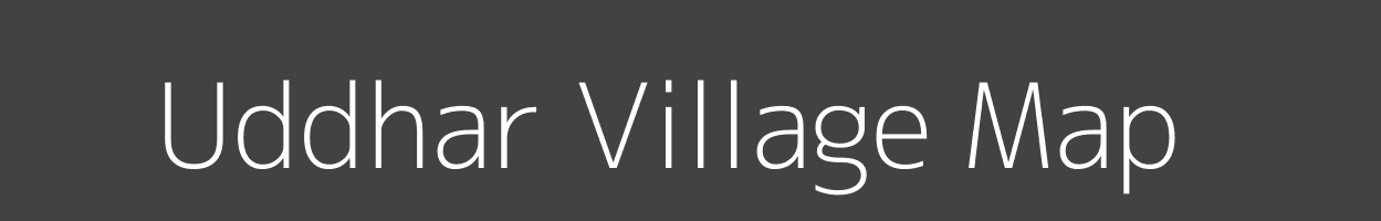 Map of Uddhar Village in Maharashtra Image