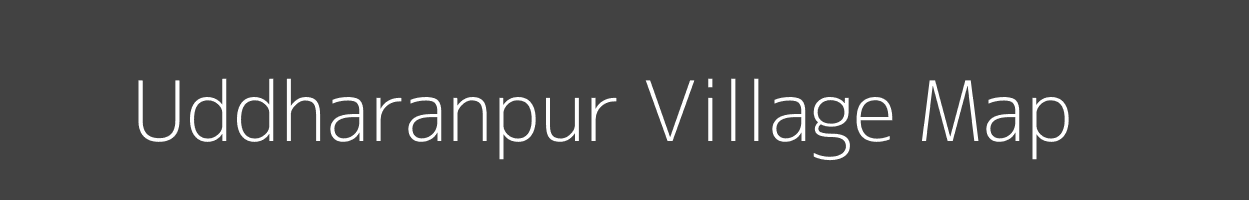 Map of Uddharanpur Village in West Bengal Image