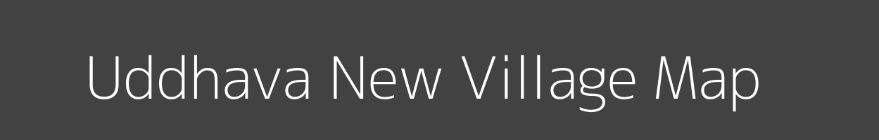 Map of Uddhava New Village in Maharashtra Image