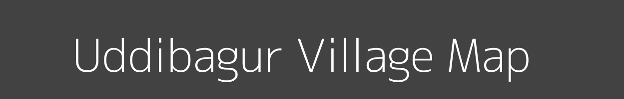 Map of Uddibagur Village in Karnataka Image