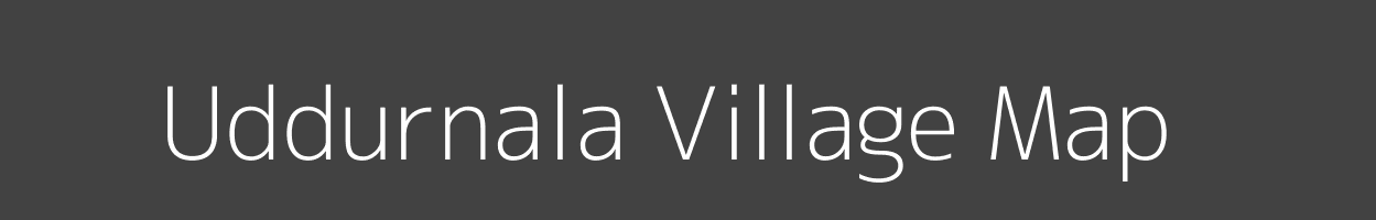 Map of Uddurnala Village in Karnataka Image