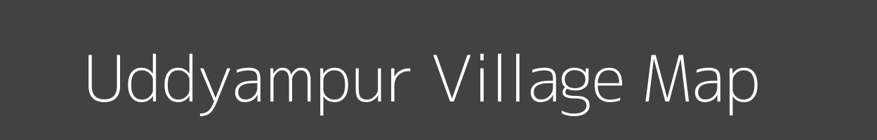 Map of Uddyampur Village in Uttar Pradesh Image