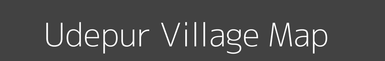 Map of Udepur Village in Maharashtra Image