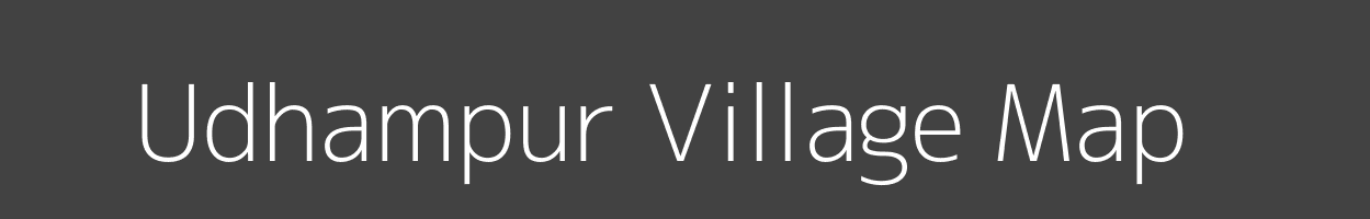 Map of Udhampur Village in Bihar Image