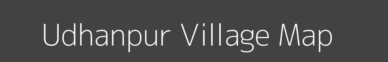 Map of Udhanpur Village in Madhya Pradesh Image