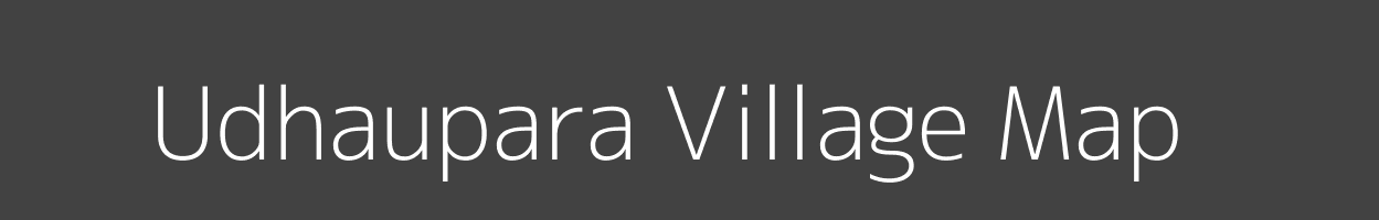 Map of Udhaupara Village in Uttar Pradesh Image