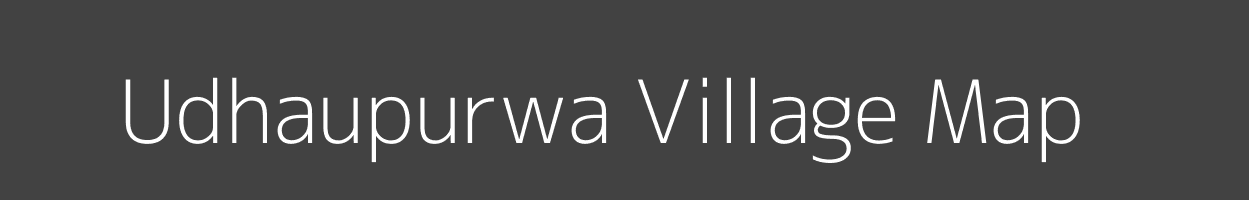 Map of Udhaupurwa Village in Madhya Pradesh Image