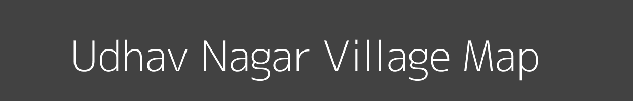 Map of Udhav Nagar Village in Rajasthan Image
