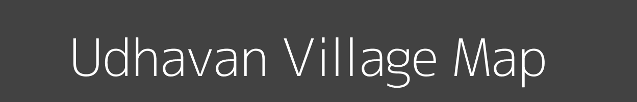 Map of Udhavan Village in Gujarat Image