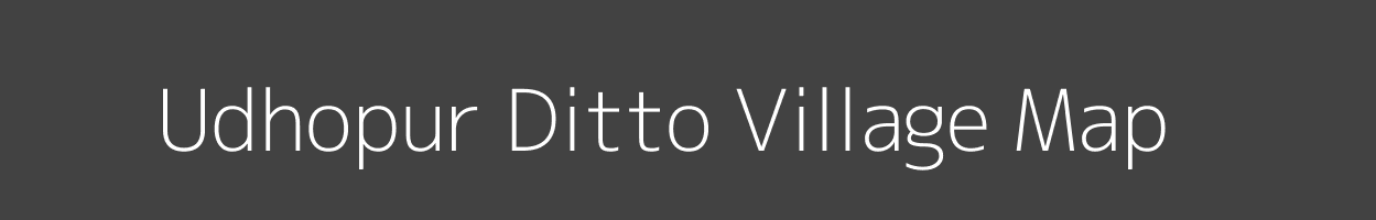 Map of Udhopur Ditto Village in Bihar Image