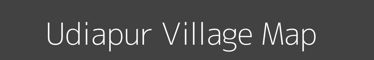 Map of Udiapur Village in Madhya Pradesh Image