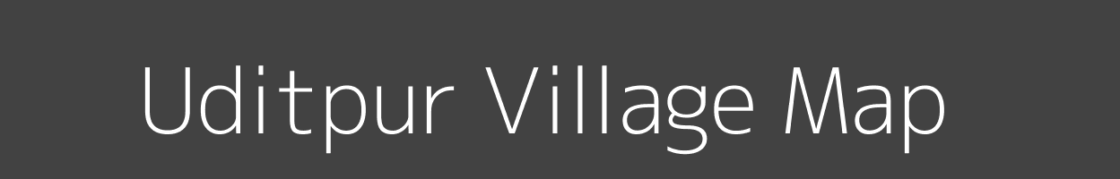 Map of Uditpur Village in Uttar Pradesh Image