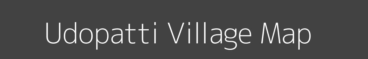 Map of Udopatti Village in Uttar Pradesh Image