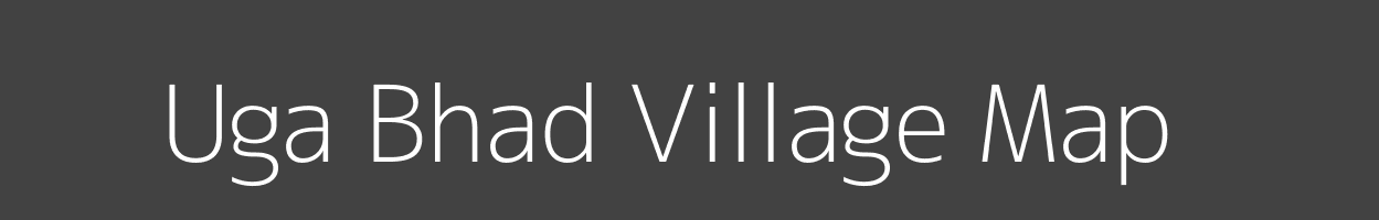 Map of Uga Bhad Village in Uttar Pradesh Image