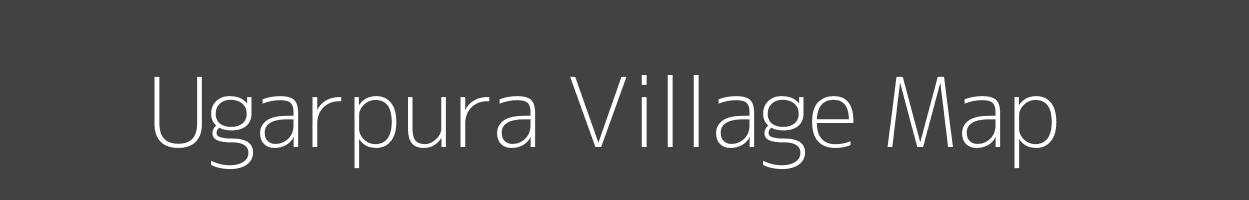 Map of Ugarpura Village in Rajasthan Image