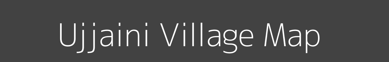 Map of Ujjaini Village in Madhya Pradesh Image