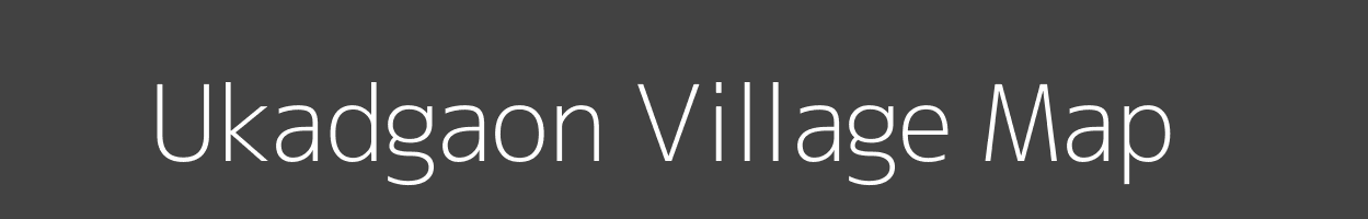 Map of Ukadgaon Village in Maharashtra Image