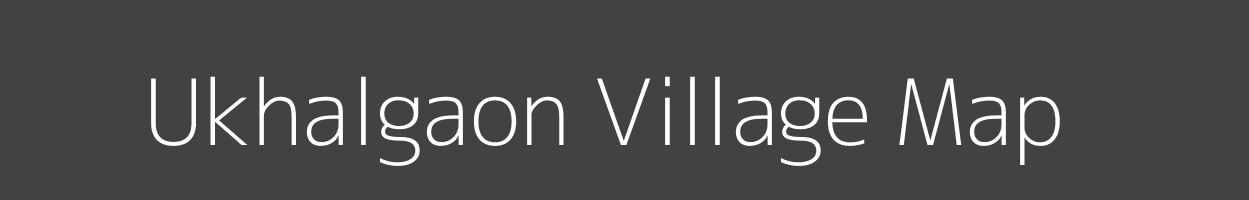 Map of Ukhalgaon Village in Maharashtra Image