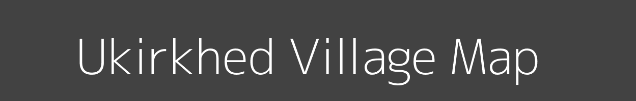 Map of Ukirkhed Village in Maharashtra Image