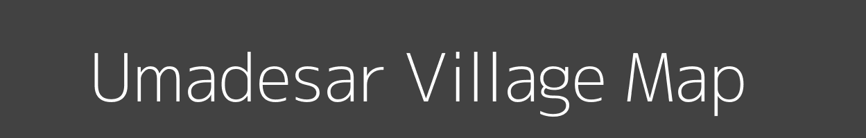 Map of Umadesar Village in Rajasthan Image