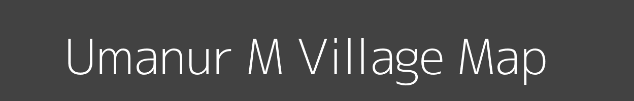 Map of Umanur M Village in Maharashtra Image