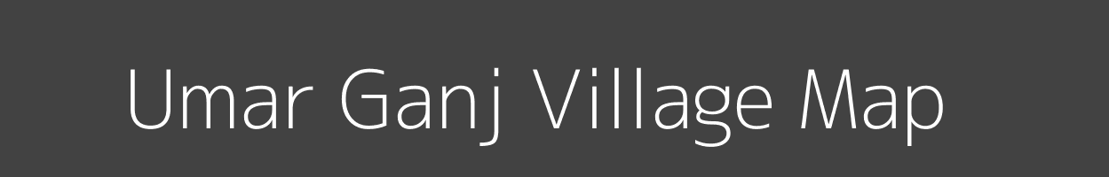 Map of Umar Ganj Village in Uttar Pradesh Image