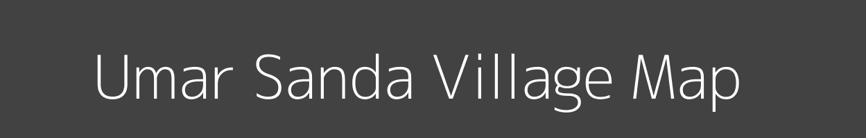 Map of Umar Sanda Village in Uttar Pradesh Image