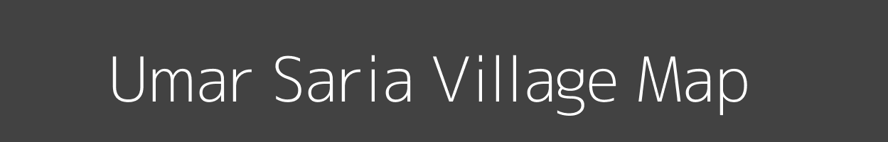 Map of Umar Saria Village in Uttar Pradesh Image