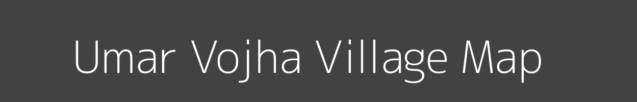 Map of Umar Vojha Village in Uttar Pradesh Image