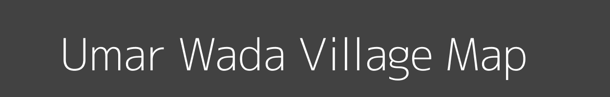 Map of Umar Wada Village in Maharashtra Image