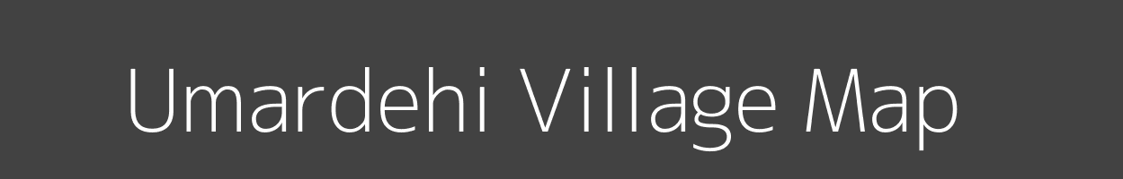 Map of Umardehi Village in Madhya Pradesh Image