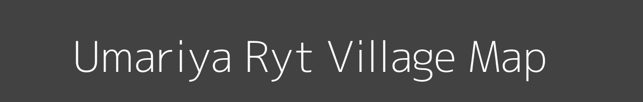 Map of Umariya Ryt Village in Madhya Pradesh Image