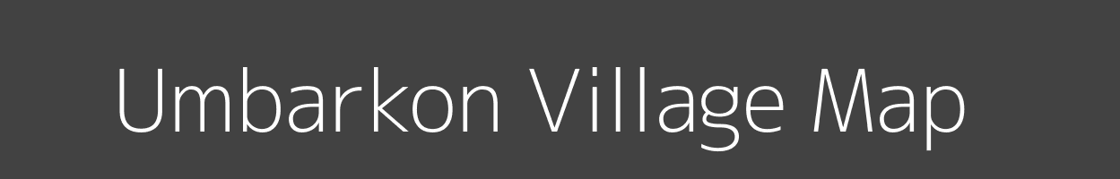 Map of Umbarkon Village in Maharashtra Image