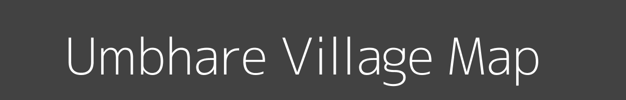 Map of Umbhare Village in Maharashtra Image