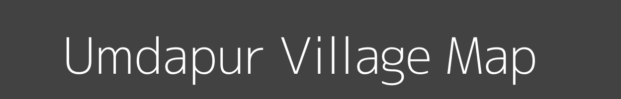 Map of Umdapur Village in Uttar Pradesh Image