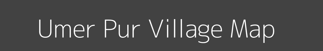 Map of Umer Pur Village in Uttar Pradesh Image