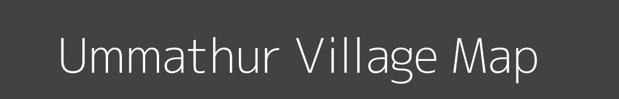 Map of Ummathur Village in Karnataka Image