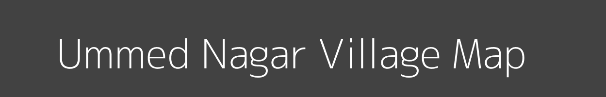 Map of Ummed Nagar Village in Rajasthan Image