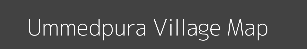 Map of Ummedpura Village in Rajasthan Image