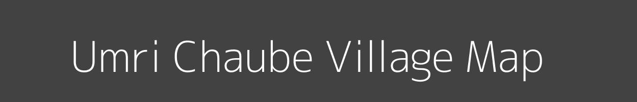 Map of Umri Chaube Village in Madhya Pradesh Image