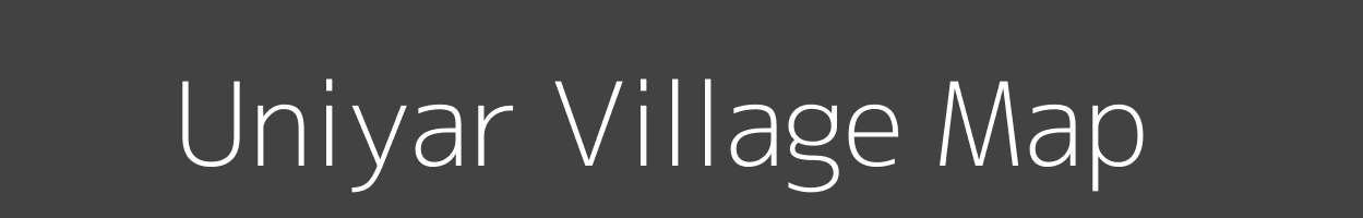 Map of Uniyar Village in Uttar Pradesh Image