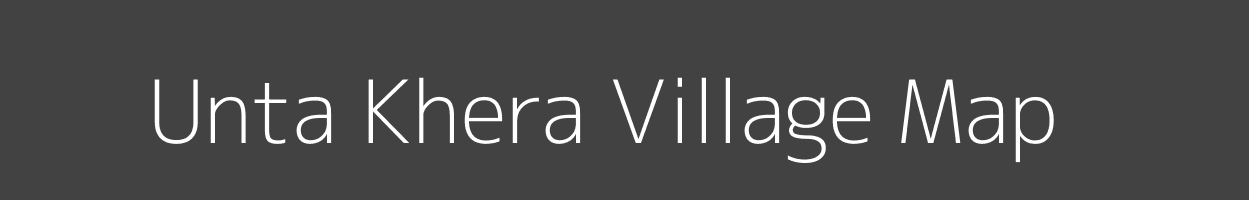 Map of Unta Khera Village in Rajasthan Image