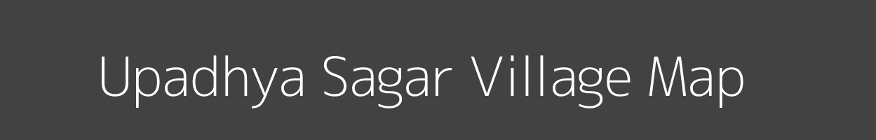 Map of Upadhya Sagar Village in Bihar Image