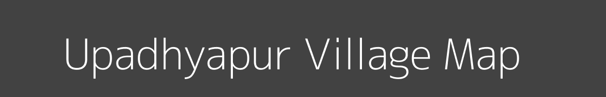 Map of Upadhyapur Village in Uttar Pradesh Image