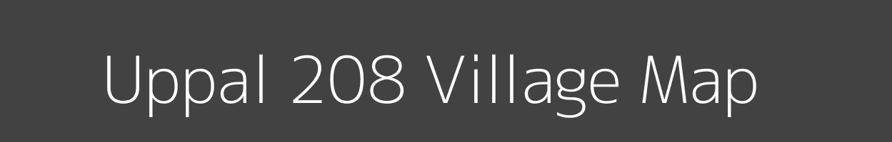 Map of Uppal 208 Village in Punjab Image