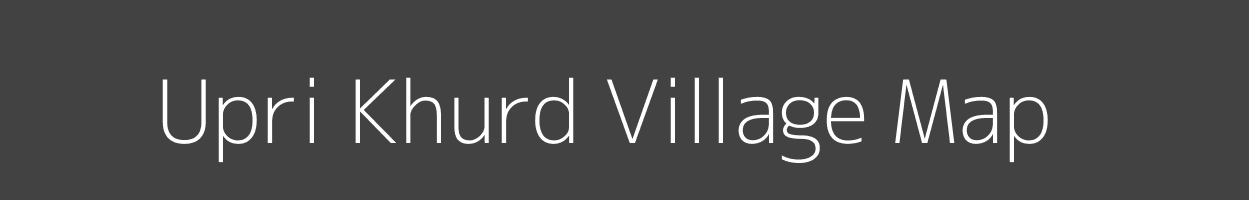 Map of Upri Khurd Village in Jharkhand Image