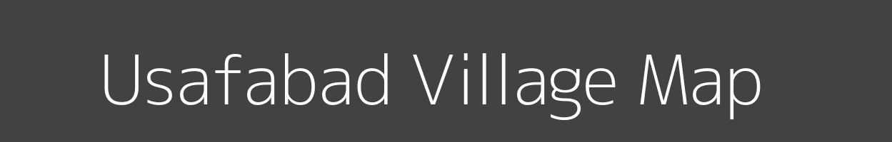 Map of Usafabad Village in Uttar Pradesh Image