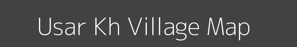 Map of Usar Kh Village in Maharashtra Image