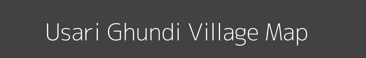 Map of Usari Ghundi Village in Madhya Pradesh Image