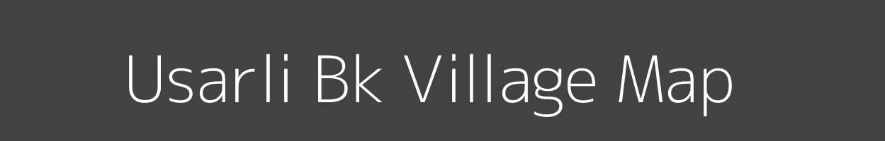 Map of Usarli Bk Village in Maharashtra Image